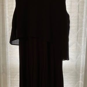 Women’s Ralph Lauren Navy Blue Chiffon Formal Dress size 12